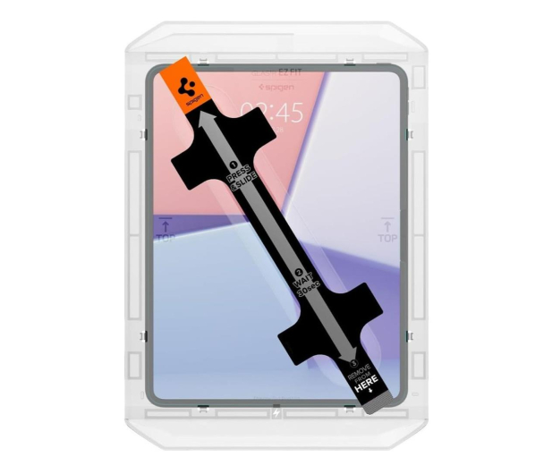 SPIGEN Glas.Tr ”Ez Fit” do iPad Pro 13" Clear AGL07793 - 1274623 - zdjęcie 2